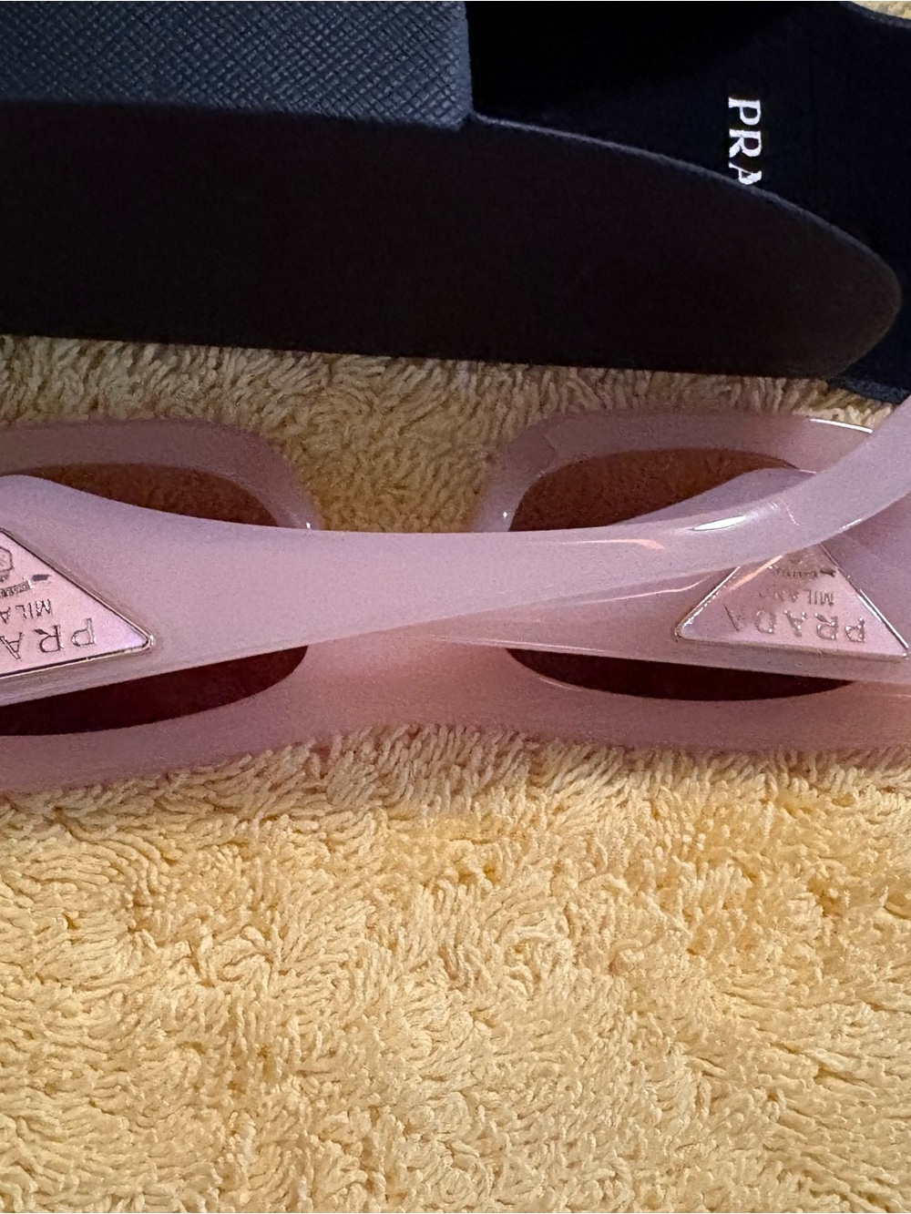 Prada Pink Gloss Jelly Slip-On Mules